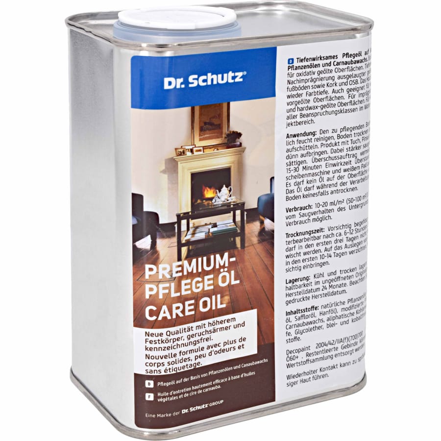 Dr. Schutz® Premium Pflegeöl 1000 ml Flasche