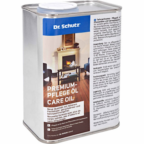 Dr. Schutz® Premium Pflegeöl 1000 ml Flasche