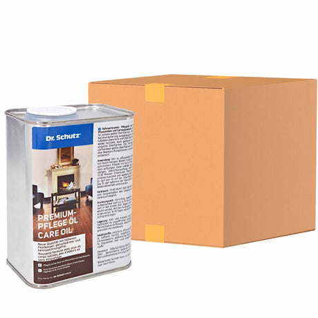 Dr. Schutz® Premium Pflegeöl 4 × 1000 ml, Karton