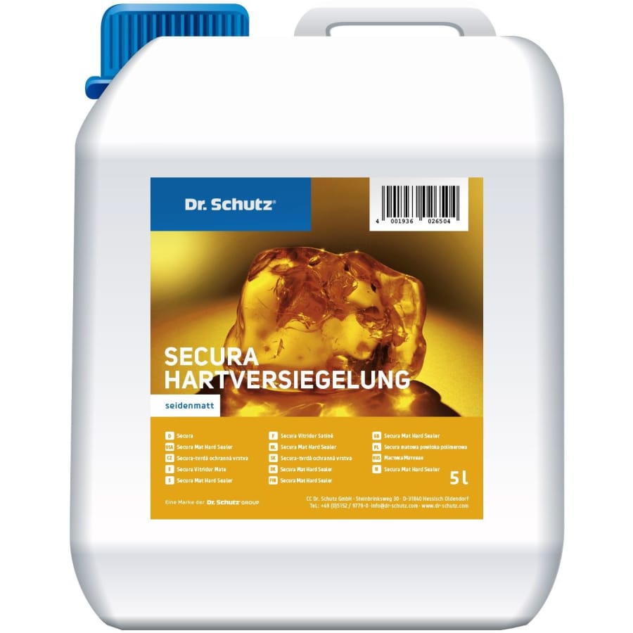 Dr. Schutz® Secura Hartversiegelung, seidenmatt 5 l
