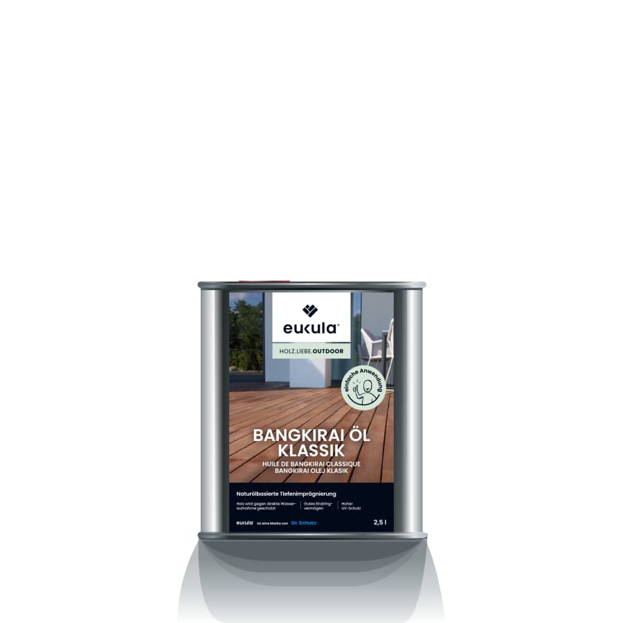 Dr. Schutz® Terrassenöl Bangkirai, Dunkel 2,5 l Kanister