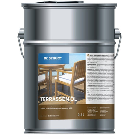Dr. Schutz® Terrassenöl natur 2,5 l Dose