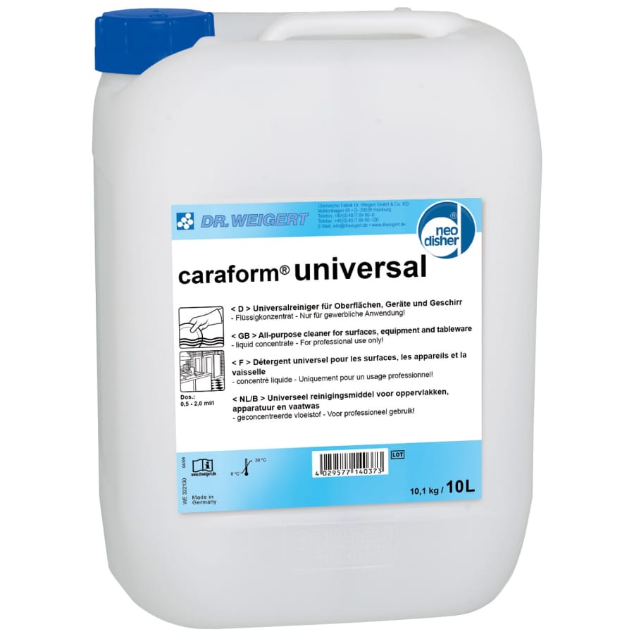 Dr. Weigert caraform universal Universalreiniger parfümfrei 10 liter
