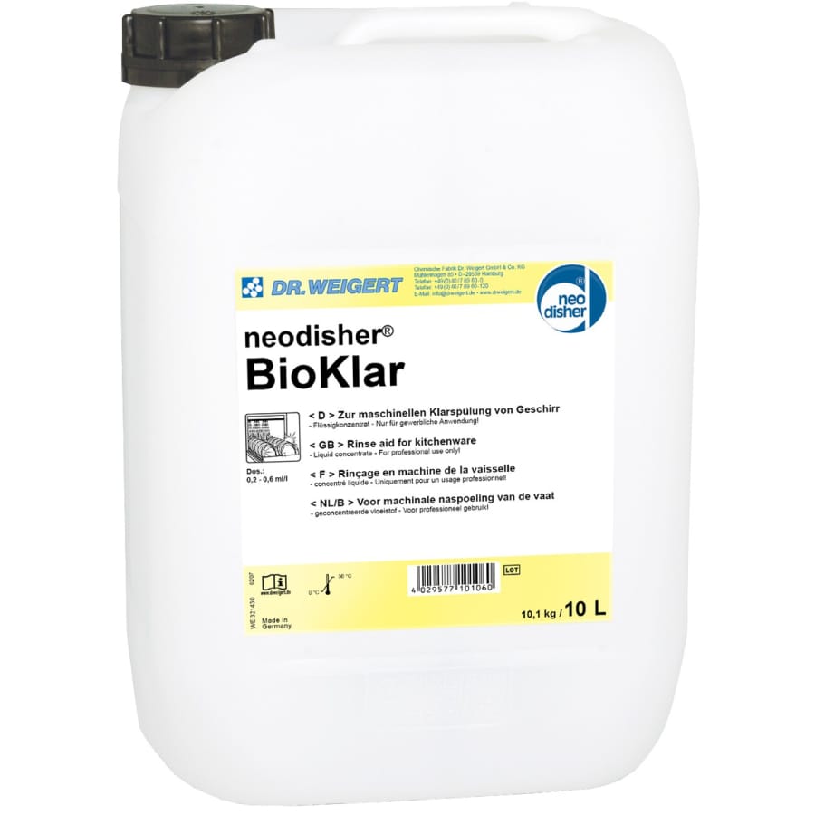 Dr. Weigert neodisher Bioklar Klarspüler 10 liter