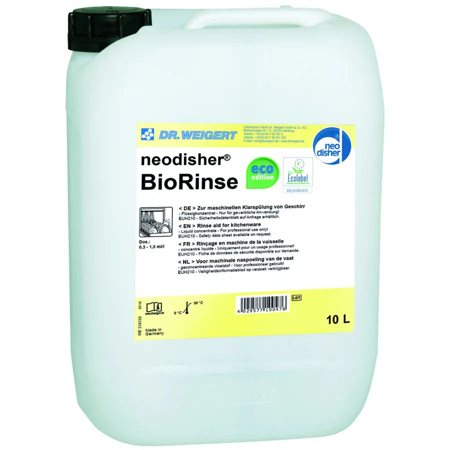 Dr. Weigert neodisher BioRinse Klarspüler 10 liter