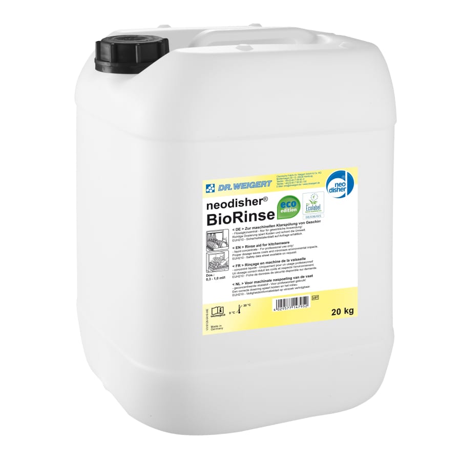 Dr. Weigert neodisher BioRinse Klarspüler 20 kg