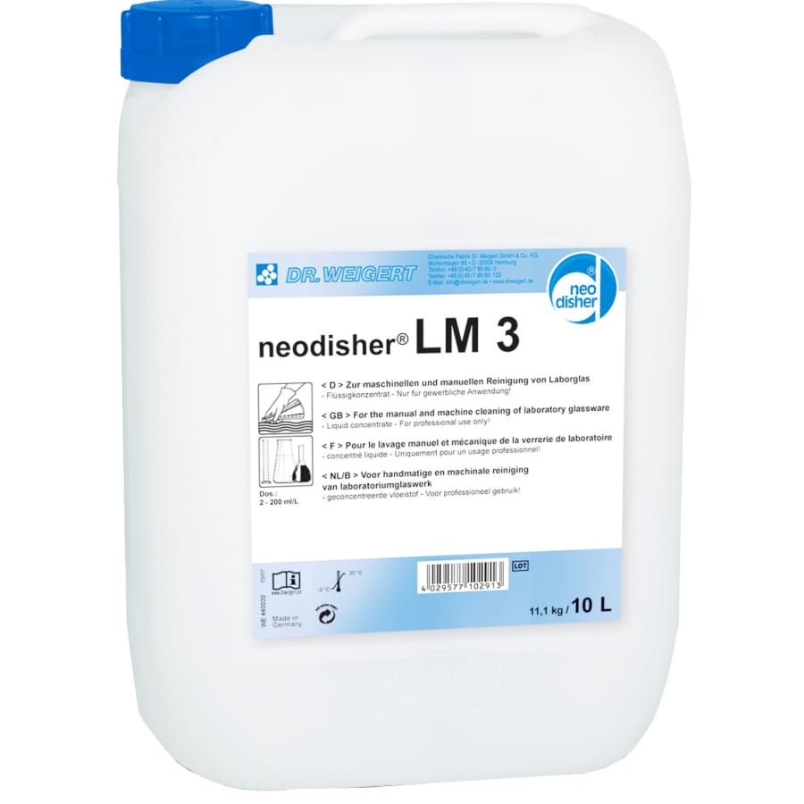 Dr. Weigert neodisher LM 3 Laborglasreiniger 10 liter