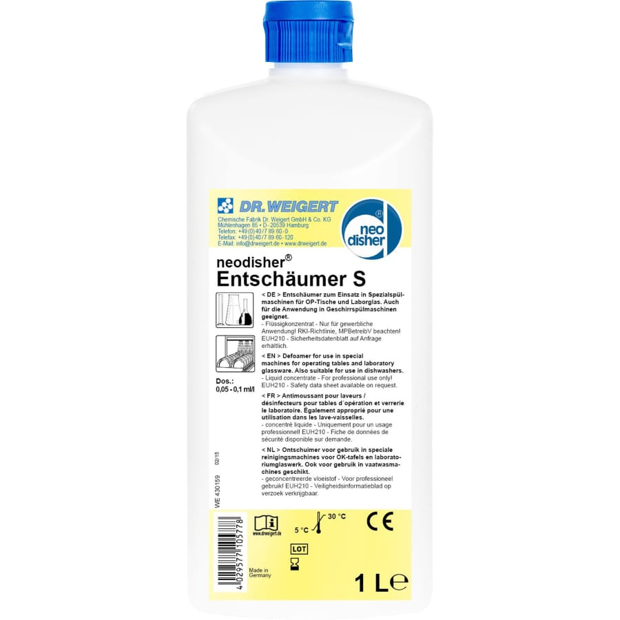 Dr. Weigert neodisher S Entschäumer 1 liter