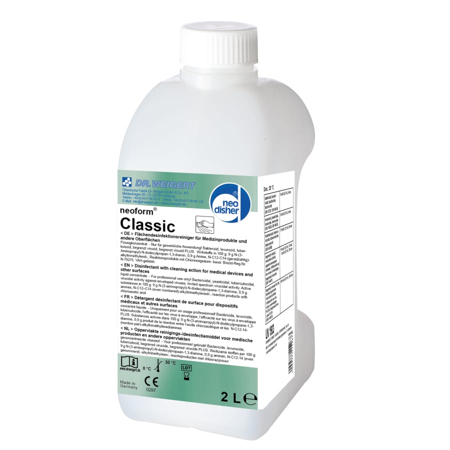 Dr. Weigert neoform Classic Flächendesinfektionsreiniger 2 Liter