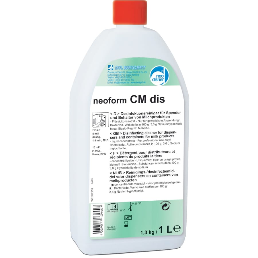 Dr. Weigert neoform CM dis Desinfektionsreiniger