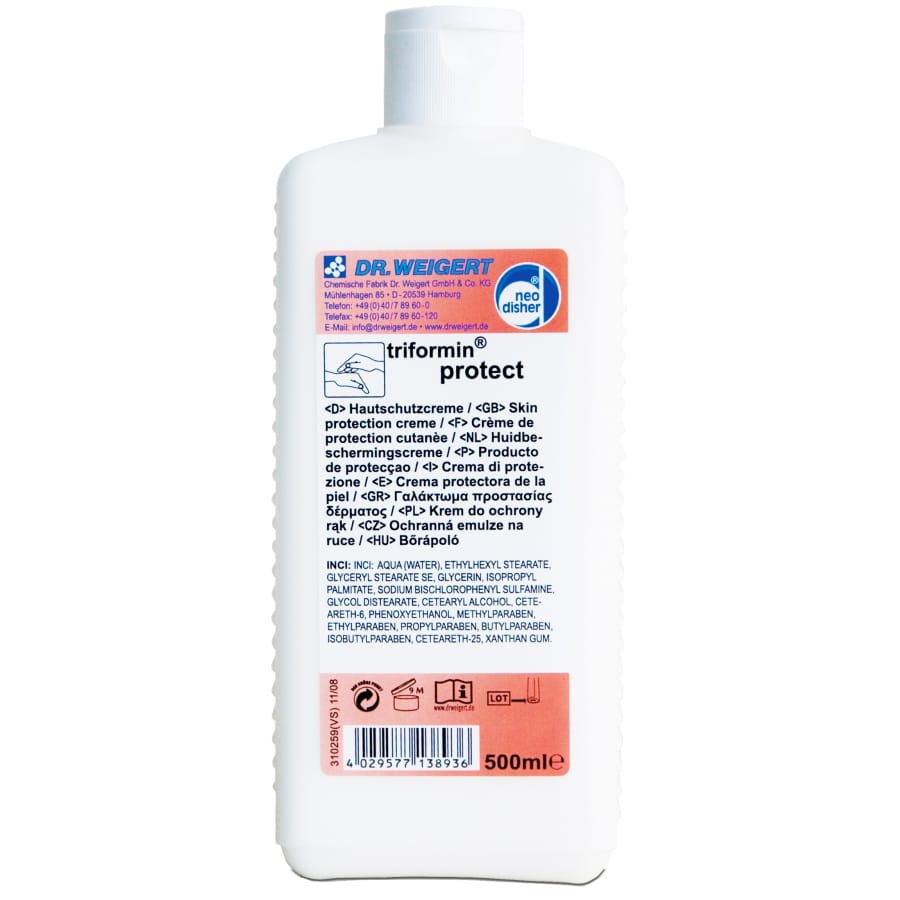 Dr. Weigert triformin protect Hautschutzcreme 500 ml