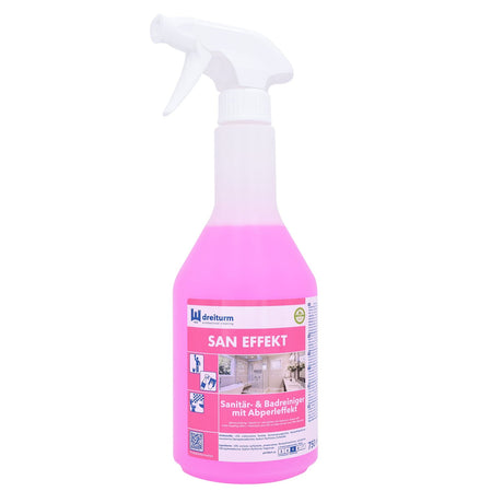 Dreiturm San-Effekt Sanitär-& Badreiniger mit Abperleffekt 750 ml