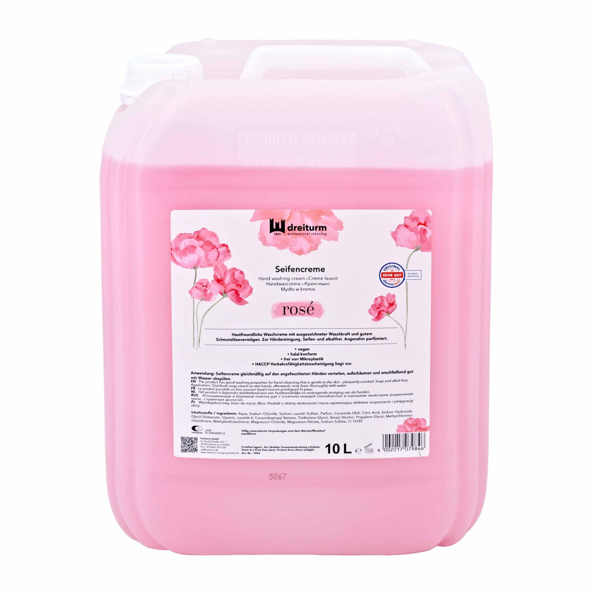 Dreiturm SEIFENCREME, rosé 10 l Kanister