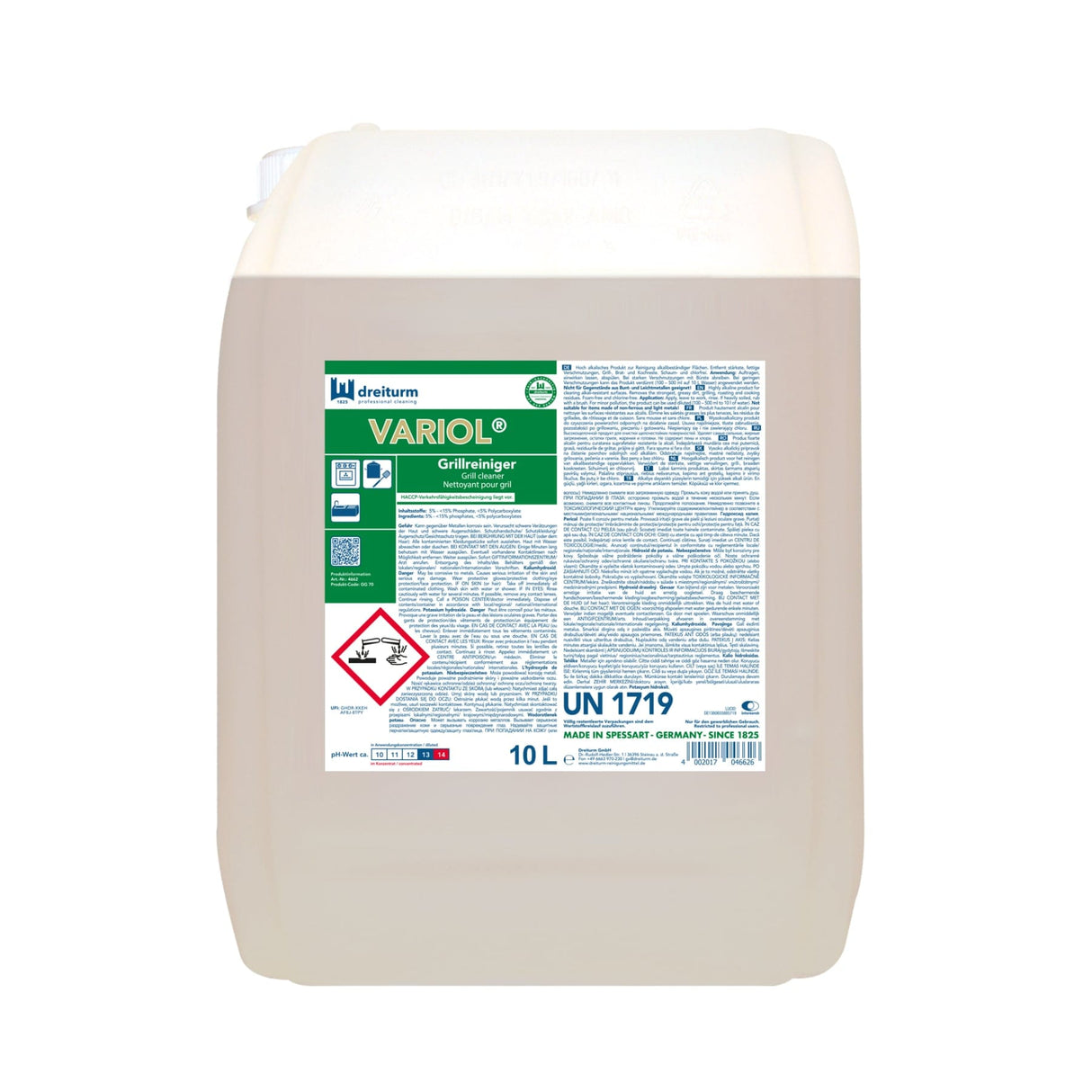 Dreiturm VARIOL® Grillreiniger