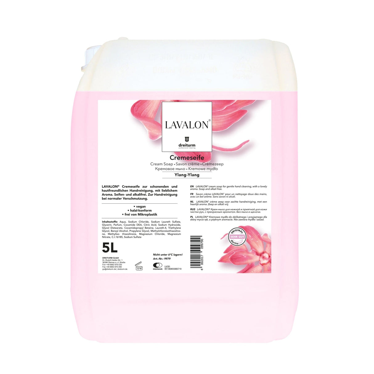Dreiturm Waschlotion LAVALON® Ylang-Ylang 5 l Kanister