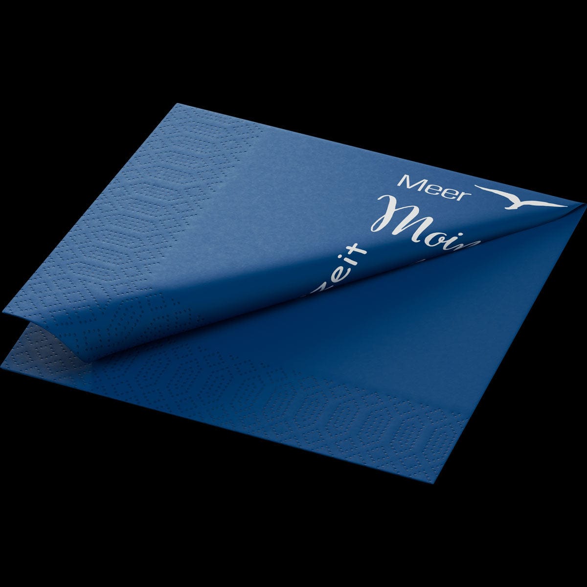 Duni Serviette Meer + Ahoi 33 x 33 cm 1/8 Falz 2-lagig