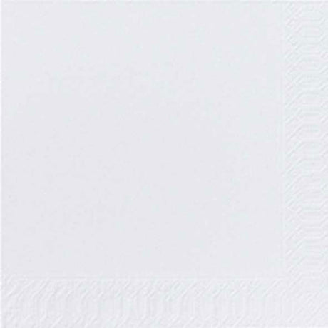 Duni Servietten 33 x 33 cm 3-lagig 1/4-Falz weiß Karton (1.000 Stück)
