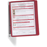 DURABLE Vario Wall 5 Sichttafelset rot