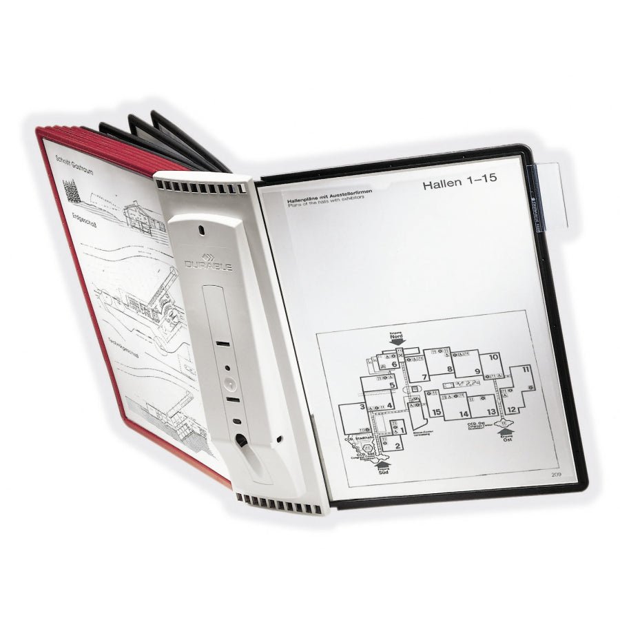 DURABLE Sherpa Wall 10 Sichttafelset