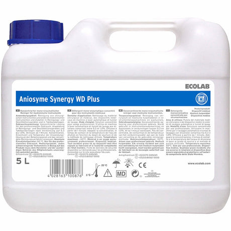 ECOLAB Aniosyme Synergy WD Plus Instrumentenreiniger 1 Karton (2 x 5 Liter)