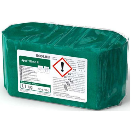 ECOLAB Apex Rinse N Klarspüler, hochkonzentriert 1,1 kg Block