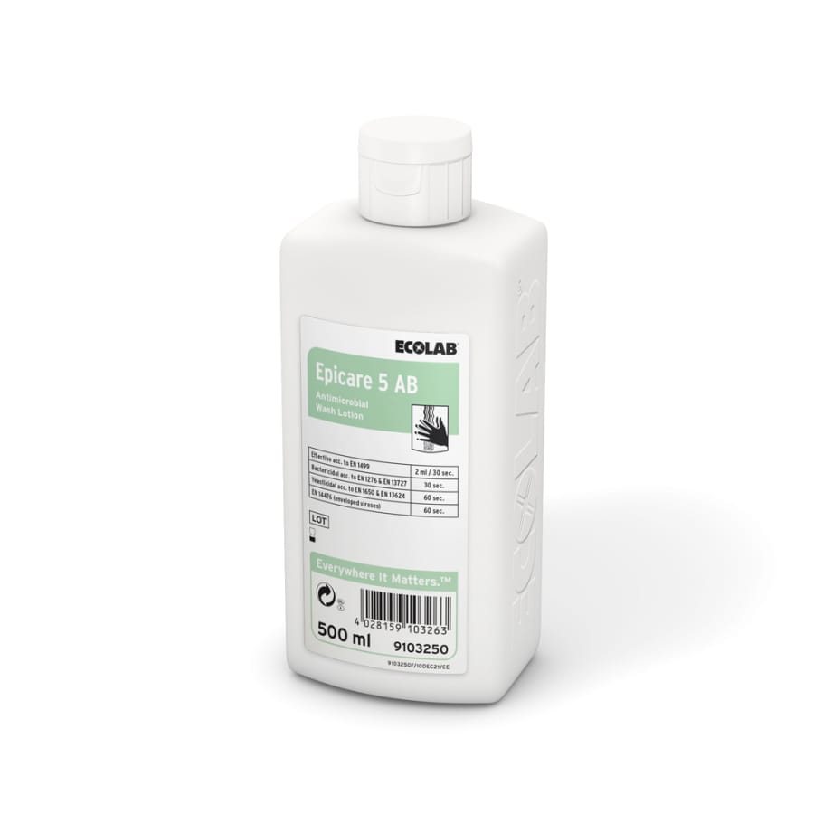 ECOLAB Epicare 5 AB Waschlotion, antimikrobiell 500 ml Flasche