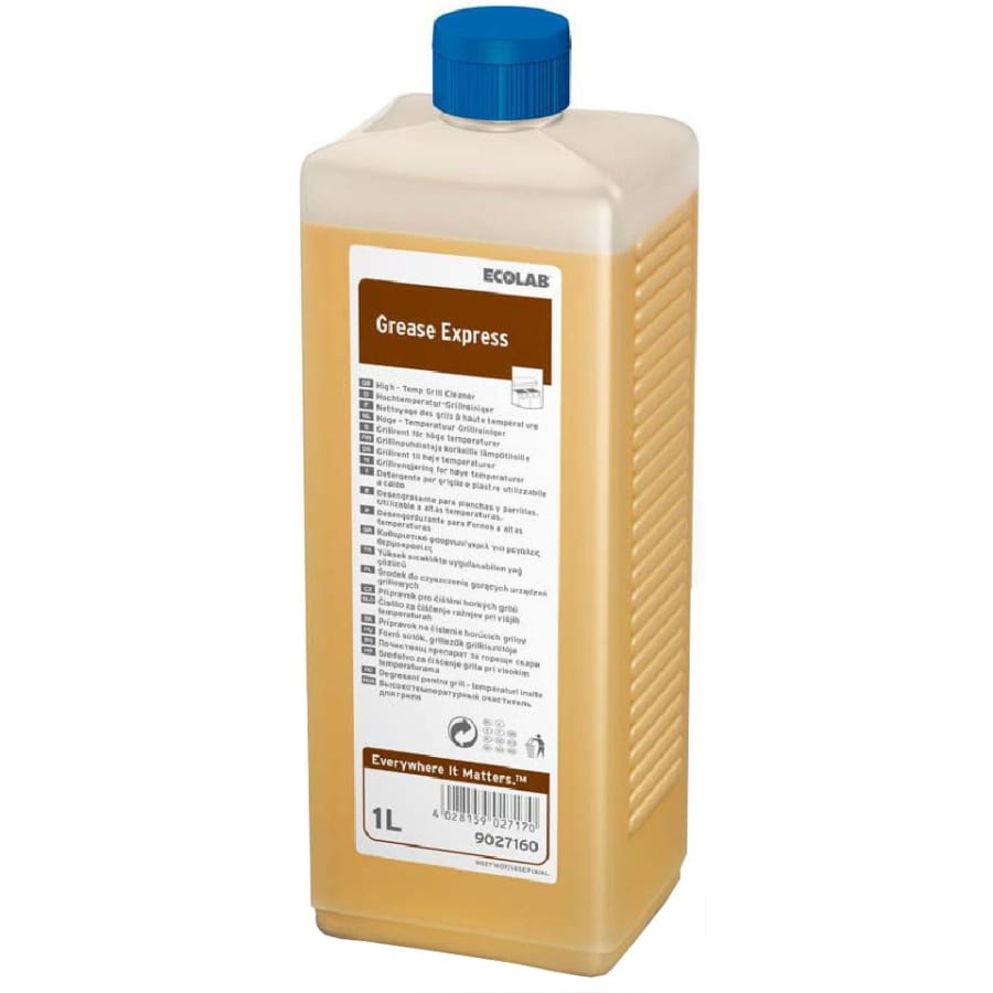 ECOLAB Grease Express Grillreiniger 1 Karton (4 x 1000 ml)