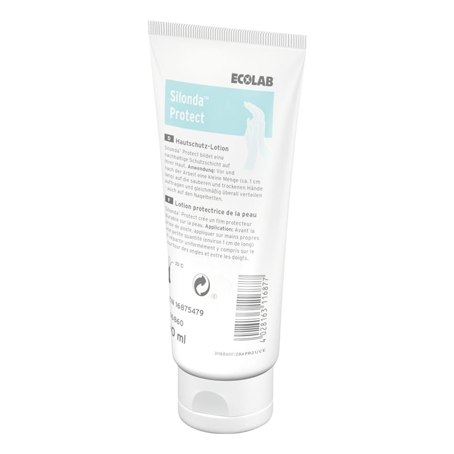 ECOLAB Hautschutz Lotion Silonda Protect, unparfümiert 100 ml Tube