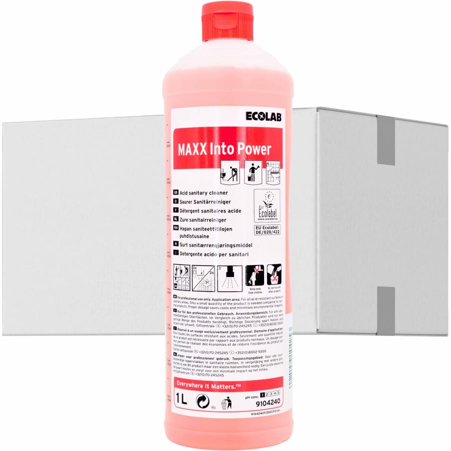 ECOLAB Into® Maxx Into Power 1l 1 Karton (12 x 1 l)