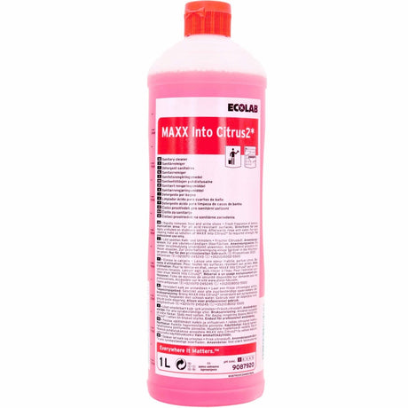 ECOLAB MAXX Into Citrus 2* Hochleistungs-Sanitärreinger