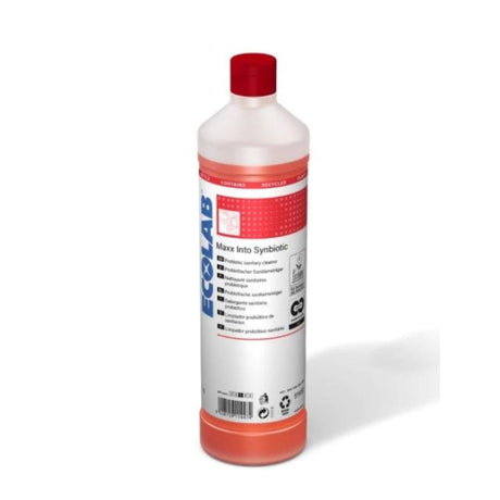 ECOLAB Maxx Into Synbiotic Sanitärreiniger, Konzentrat 1 Liter Flasche