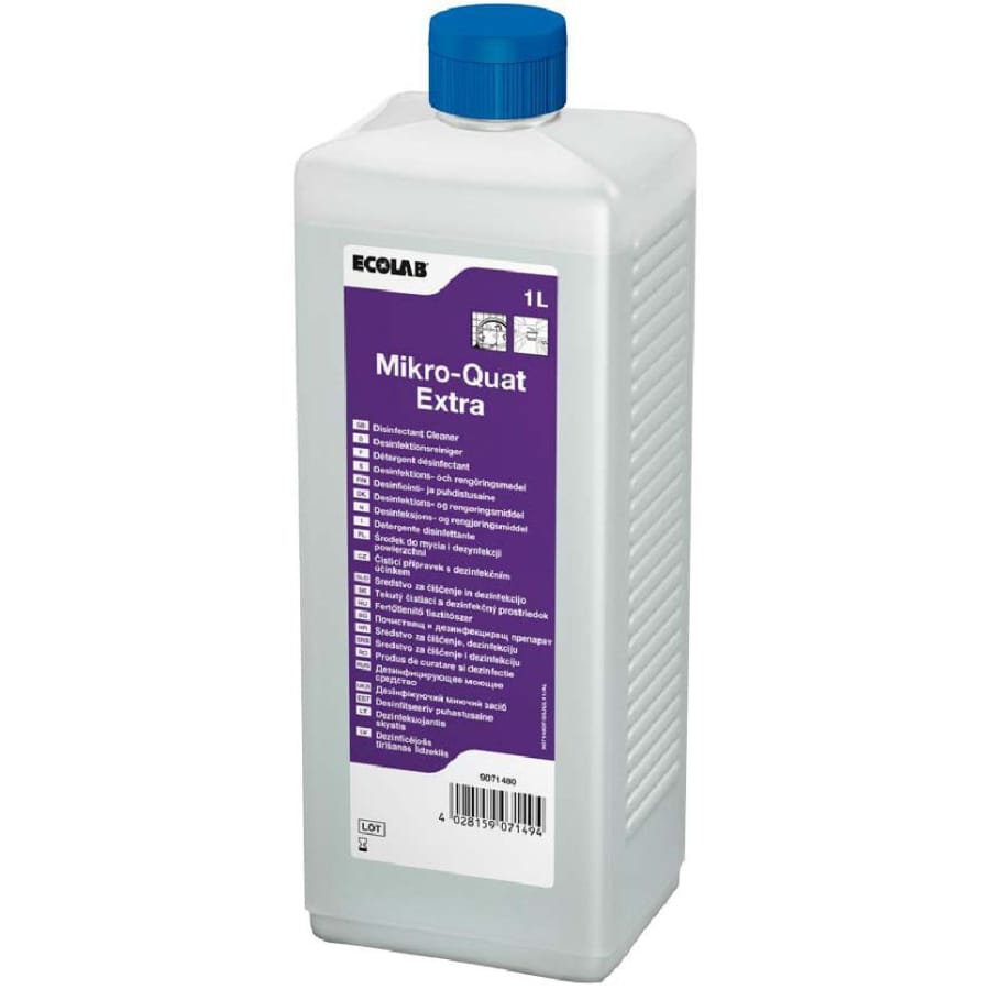 ECOLAB Mikro-Quat Extra Desinfektionsreiniger 1000 ml Flasche