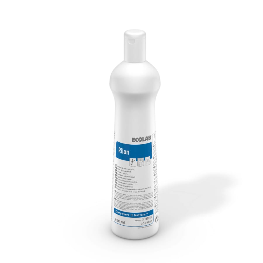 ECOLAB Rilan Scheuermittel 1 Karton (6 x 750 ml)