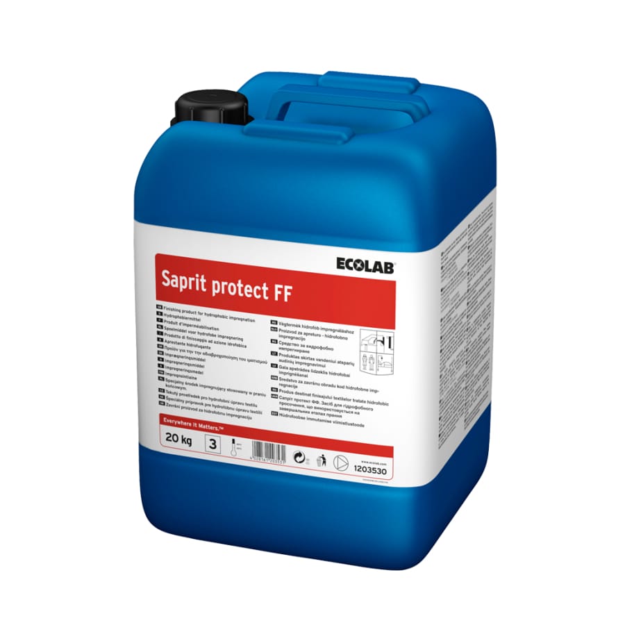 ECOLAB Saprit protect FF Imprägnierung in der Waschmaschine
