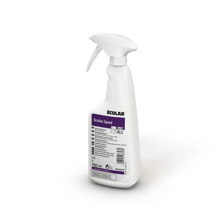 ECOLAB Sirafan Speed Flächendesinfektion 750 ml Flasche + Sprühkopf