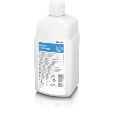 ECOLAB Skinman™ Soft Protect Händedesinfektionsmittel 1 Liter Spenderflasche