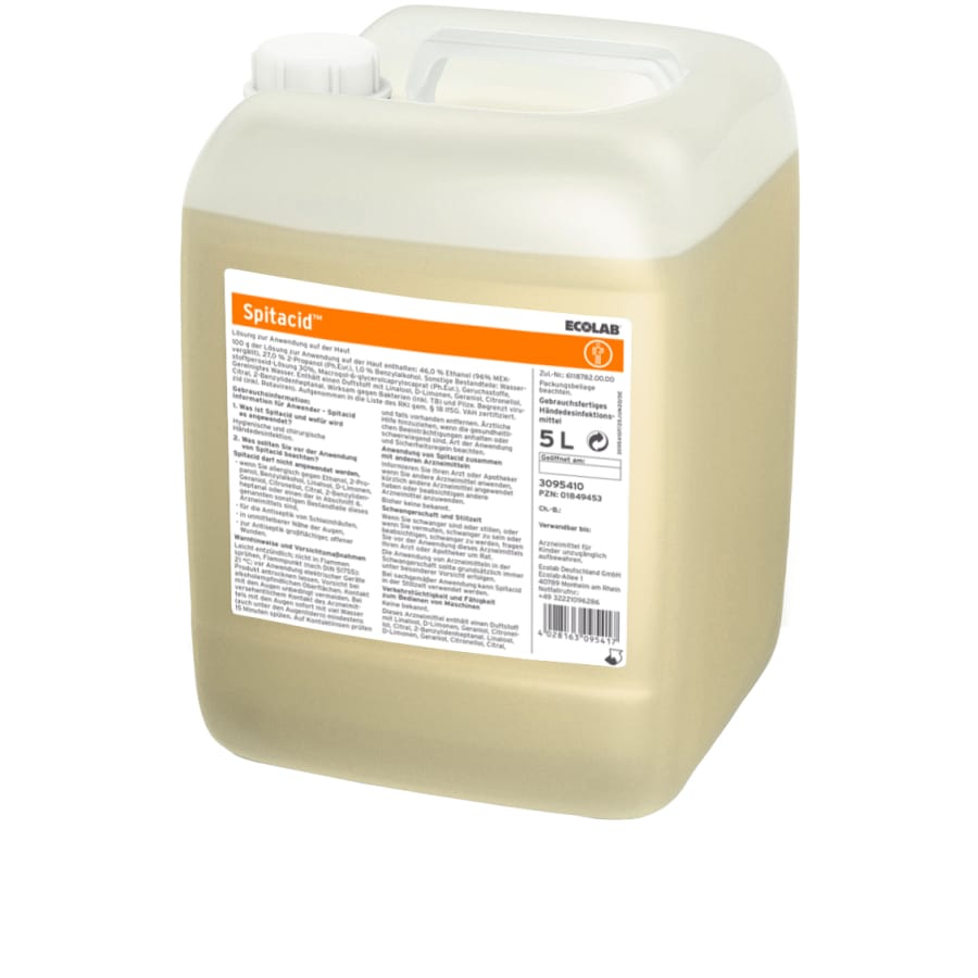 ECOLAB Spitacid™ Händedesinfektion 5 Liter Kanister