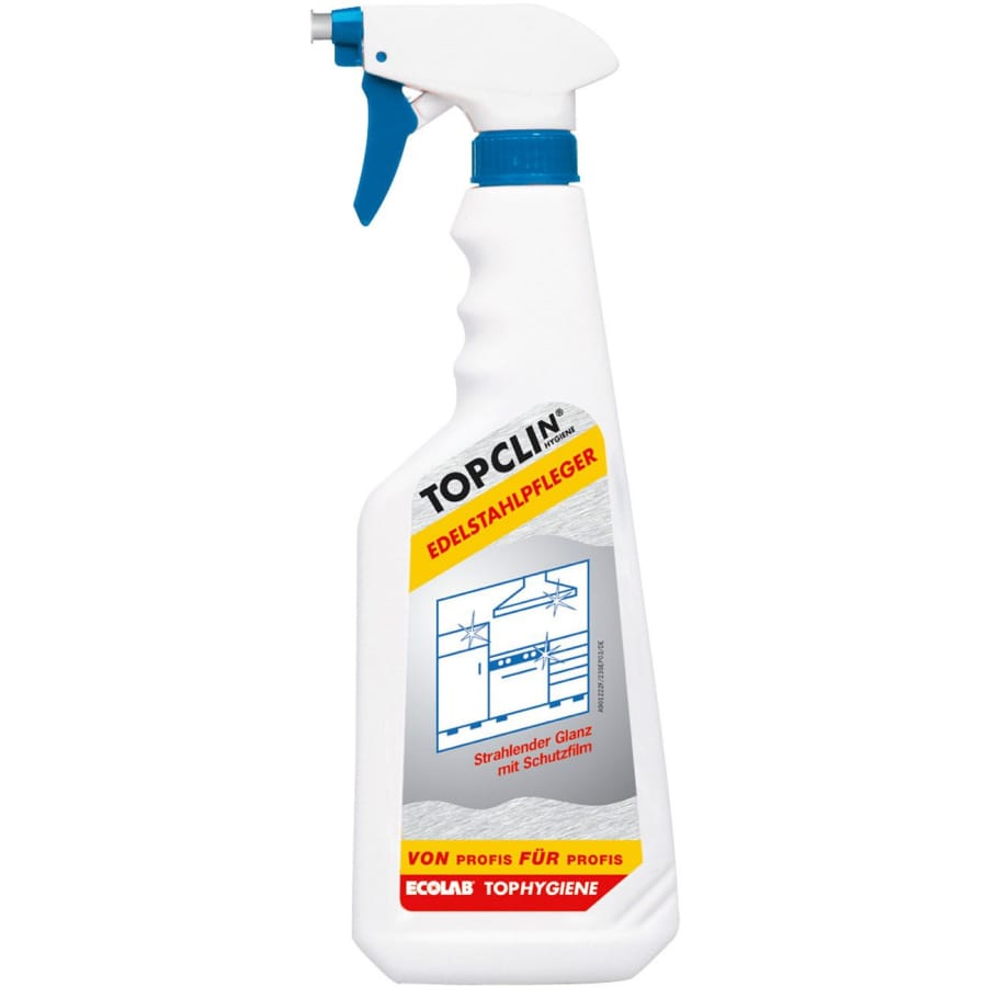 ECOLAB Topclin Edelstahlpflege Karton (6 x 750 ml)