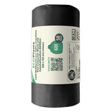 ECOPlasta Müllbeutel 60 L, schwarz, 14 my 1 Karton = 20 Rollen à 50 Stück