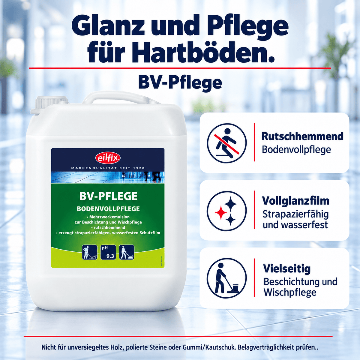 Eilfix BV Pflege Bodenvollpflege rutschhemmend