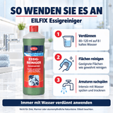 EILFIX ESSIGREINIGER – Phosphatfreier Universalreiniger mit natürlicher Kraft
