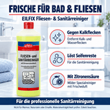 Eilfix FLIESEN + SANITÄRREINIGER für empfindliche Oberflächen