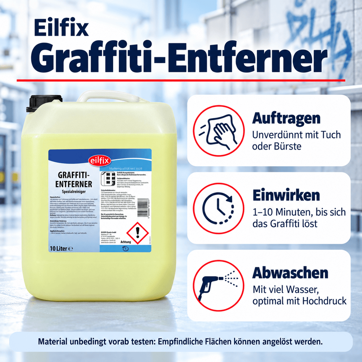 EILFIX GRAFFITI-ENTFERNER