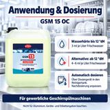 EILFIX GSM 15 OC chlorfreier Intensiv Reiniger für Geschirrspülmaschinen