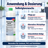EILFIX SELBSTGLANZWACHS polierbar, rutschhemmend