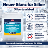 EILFIX Silbertauchbad / Silberreiniger für Silber oder versilberte Oberflächen