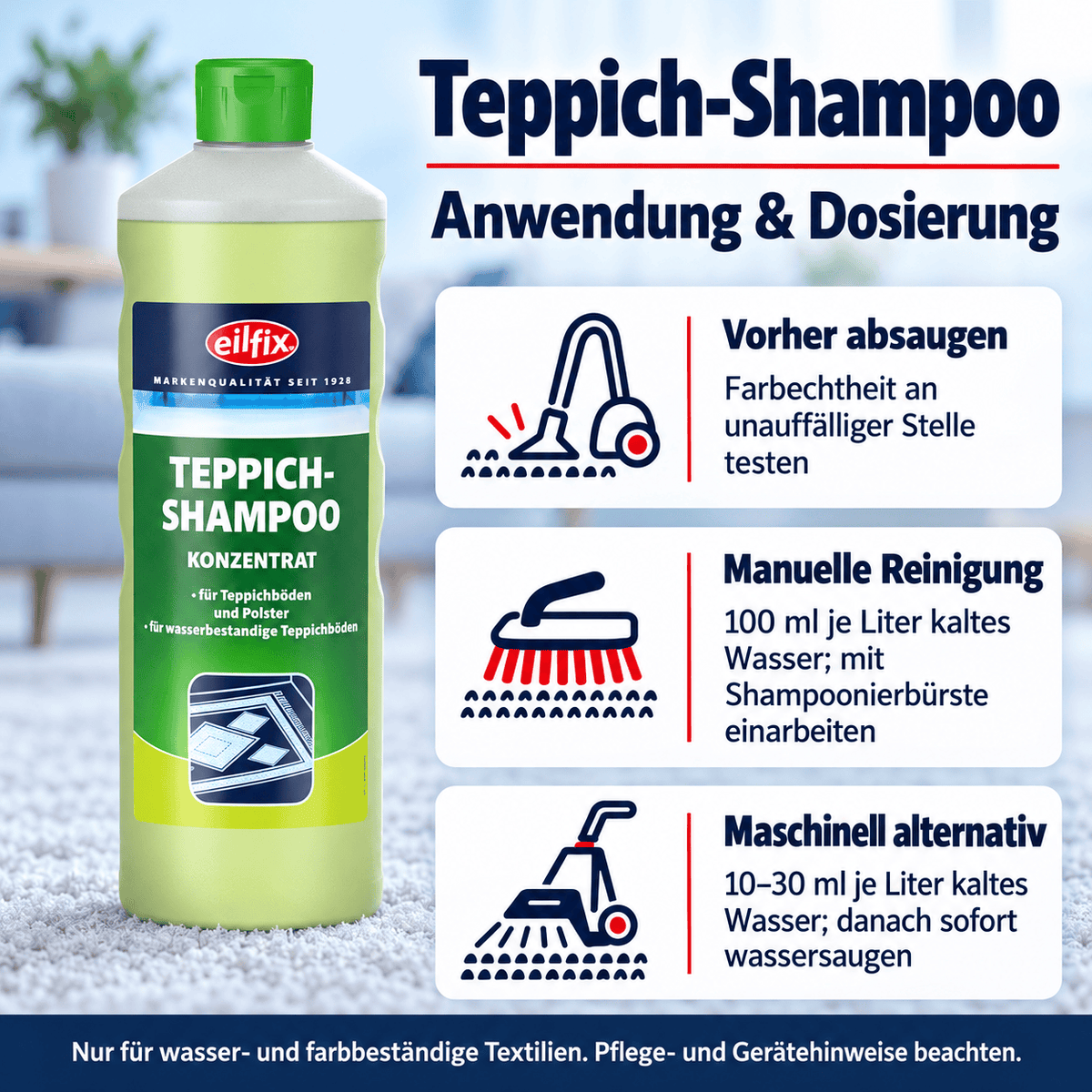 EILFIX Teppich-Shampoo