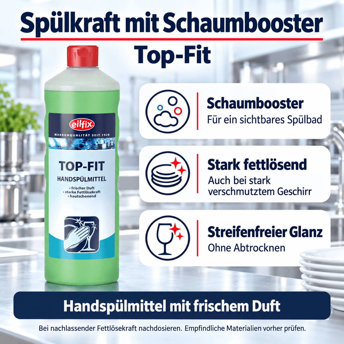 EILFIX Top-Fit Handspülmittel