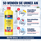 EILFIX URINEX – Kraftvoller Urin- und Kalksteinlöser für Sanitäranlagen