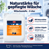 EILFIX WÄSCHESTEIFE für Waschmaschinen und Handwäsche 5 Liter Kanister